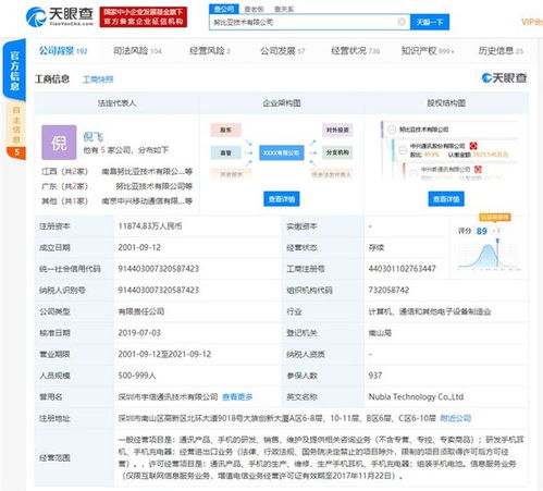中興子品牌努比亞成被執行人，中國軟件業務收入百強榜單發布凸顯行業挑戰